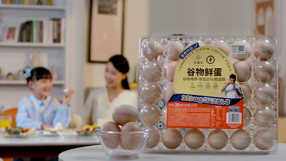 圣迪乐谷物鲜蛋品牌广告片