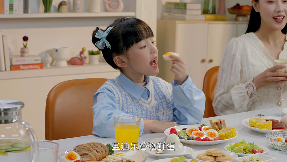 圣迪乐谷物鲜蛋品牌广告片